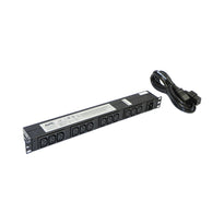 APC NetShelter Basic Rack PDU, 1U, 1PH, 3.7kW 230V 16A or 3.3kW 208V 16A, x12 C13 outlets, C20 cord from APC sold by 961Souq-Zalka