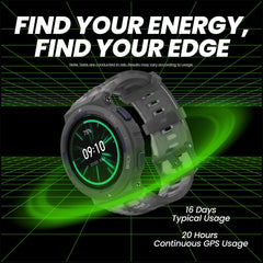 Amazfit Active Edge Rugged Smart Watch - Midnight Pulse