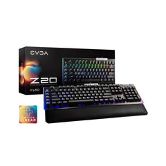 EVGA Z20 RGB Wired Full-size Optical Mechanical Keyboard - Linear Switch | 811-W1-20US-KR