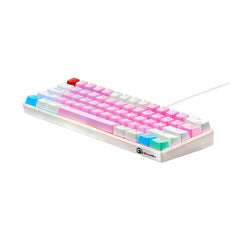 GamerTek GK60 Mini Gaming Keyboard - Cotton Candy