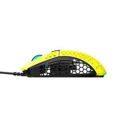 GamerTek GM16 Ultralight Precision Wired Gaming Mouse - Yellow