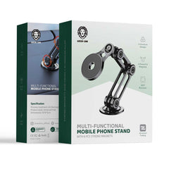 Green Lion Multifunctional Mobile Phone Stand - Black - GNMULMHLDBK