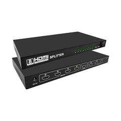 HDMI Splitter 1X8, 1 in 8 Out HDMI Port, Supports 3D 4Kx 2K Full HD