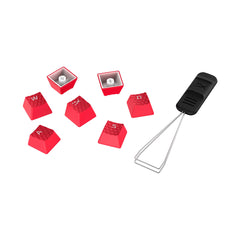 HyperX Rubber Keycaps - Gaming Accessory Kit - Red