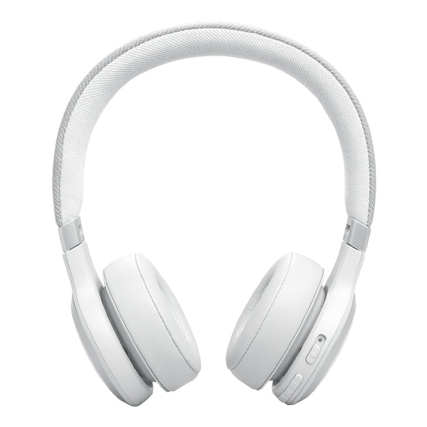 JBL Live 670NC Wireless On-Ear Headphones - White –