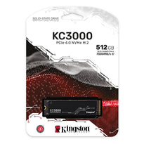 Kingston KC3000 500GB PCIe 4.0 NVMe M.2 SSD