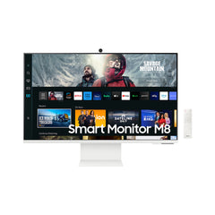 Samsung Essential 32" M80C 4K UHD Smart Monitor - Warm White
