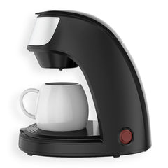 LePresso Mini Coffee Maker with Mug 450W - Black