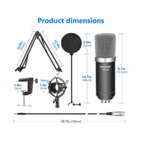 Neewer NW-700 Professional Studio Broadcasting Recording Condenser Microphone