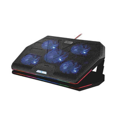 Porodo PDX110 Gaming Cooling Pad With Multi Fan - Black