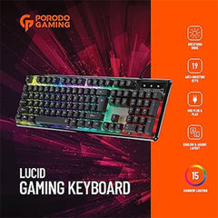 Porodo PDX216 Porodo Gaming Lucid Wired Gaming Keyboard