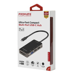 Promate Ultra-Fast Compact Multi-Port USB-C Hub