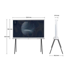 Samsung 55" The Serif White 4K Smart TV QA55LS01BAWXXY