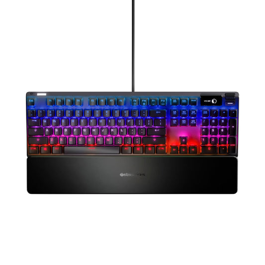 SteelSeries Apex Pro - Adjustable Mechanical Switch Wired Full-size Gaming Keyboard