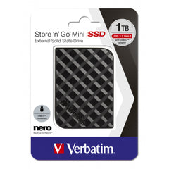 Verbatim Store 'n' Go Mini SSD USB 3.2 Gen 1 - 1TB