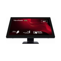 ViewSonic TD2760 27" 10-point Touch Screen FHD Monitor