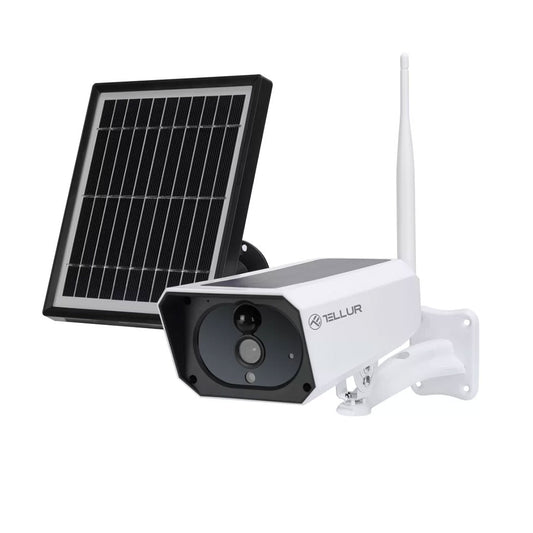 Tellur WIFI Solar Camera 1080P - White