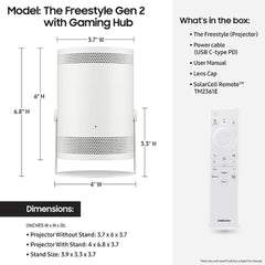 Samsung The Freestyle 2nd Gen Projector with Gaming Hub