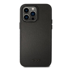 Tumi HC Leather With Magsafe Embossed Balistic Pattern Case for iPhone 14 Pro