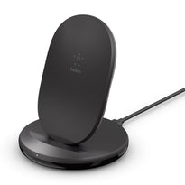 Belkin BoostCharge 15W Wireless Charging Stand + QC 3.0 24W Wall Charger
