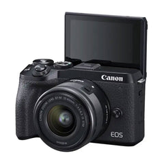 Canon EOS M6 Mark II Mirrorless Digital Camera with 15-45mm Lens