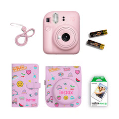 Instax Fujifilm Mini 12 Gift Box - Instant Camera + Mini film + Protective Case + Photo Album