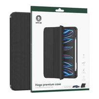 Green Lion Hogo Premium Case with Pencil Holder for iPad 10.2"- Black