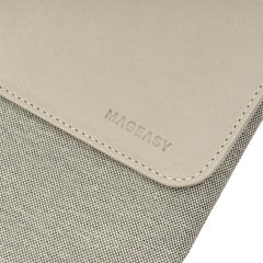 MagEasy MagSleeve for MacBook 13" - 14" Laptop - Beige