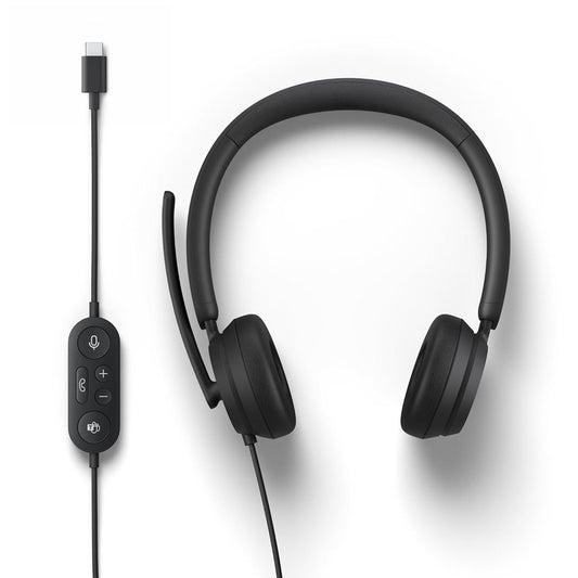 Microsoft Modern USB-C Wired On-Ear Headset for Business