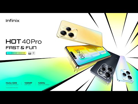 Infinix Hot 40 Pro - 8GB Ram - 256GB Storage - Starfall Green