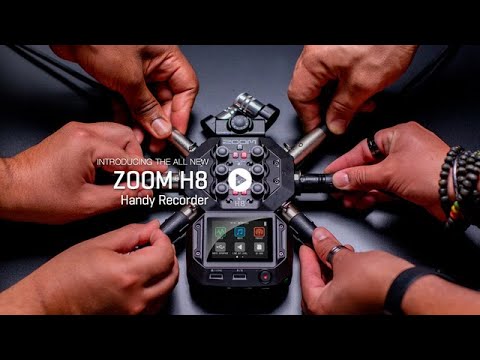 Zoom H8 12-Track Handy Recorder