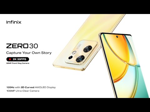 Infinix Zero 30 (4G) - 8GB Ram - 256GB Storage