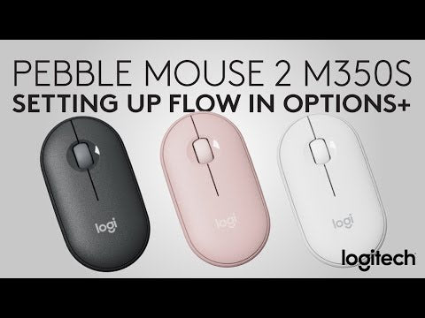 Logitech Pebble Mouse 2 M350s Bluetooth Portable Mouse - Graphite | 910-007024