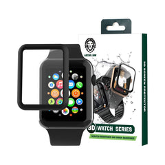 Green Lion 3D HD Glass Screen Protector For Apple Watch 45mm