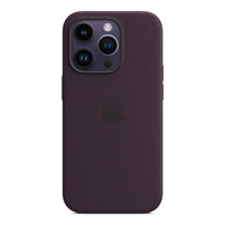 Apple iPhone 14 Pro/Pro Max Silicone Case with MagSafe Deep purple iPhone 14 Pro from Apple sold by 961Souq-Zalka
