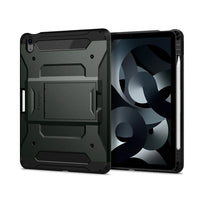 Spigen iPad Air 10.9" (2022 / 2020) Case Tough Armor Pro Military_Green from Spigen sold by 961Souq-Zalka