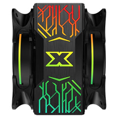 Xigmatek Windpower Pro (Black Anodize Finish,Twin AT120 ARGB Fan - ARGB LED Top Cover,Reinforced Metal Backplate) from Xigmatek sold by 961Souq-Zalka