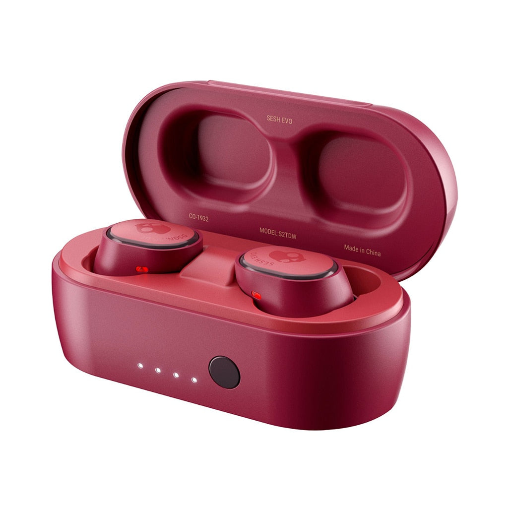 Skull Candy Sesh True Wireless Earbuds (Deep Red-Blue-Black) Deep Red from Skull Candy sold by 961Souq-Zalka