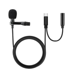 Lavalier Microphone Super Sound For Audio and Video Recording Type-C from Lavalier sold by 961Souq-Zalka