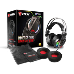 MSI Immerse Gh70 Gaming Headset from MSI sold by 961Souq-Zalka