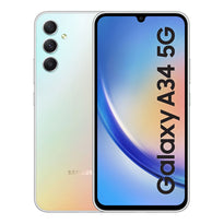 Samsung Galaxy A34 5G - 8GB Ram - 128GB Storage Silver from Samsung sold by 961Souq-Zalka