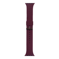 Watch Band For Apple Watch 42/44/45mm Burgundy from Other sold by 961Souq-Zalka