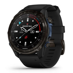 A Photo Of Garmin Descent™ Mk3i - Carbon grey DLC titanium with black silicone band | 010-02752-11