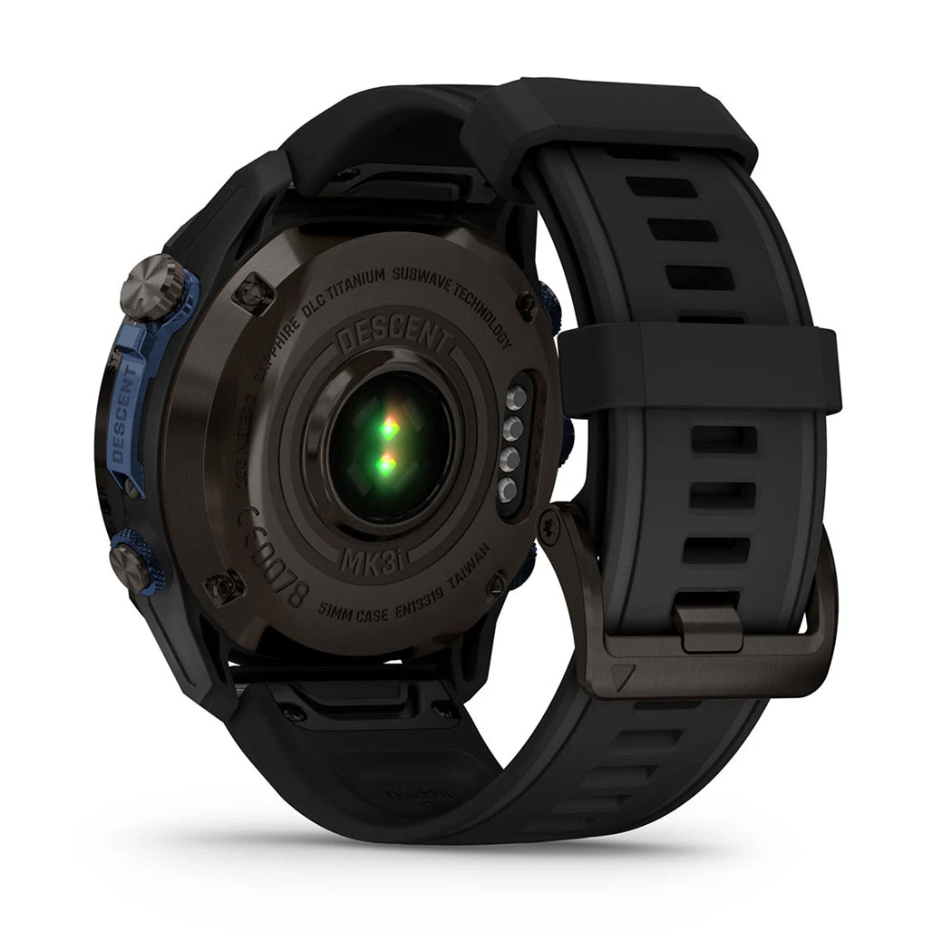 A Photo Of Garmin Descent™ Mk3i - Carbon grey DLC titanium with black silicone band | 010-02752-11