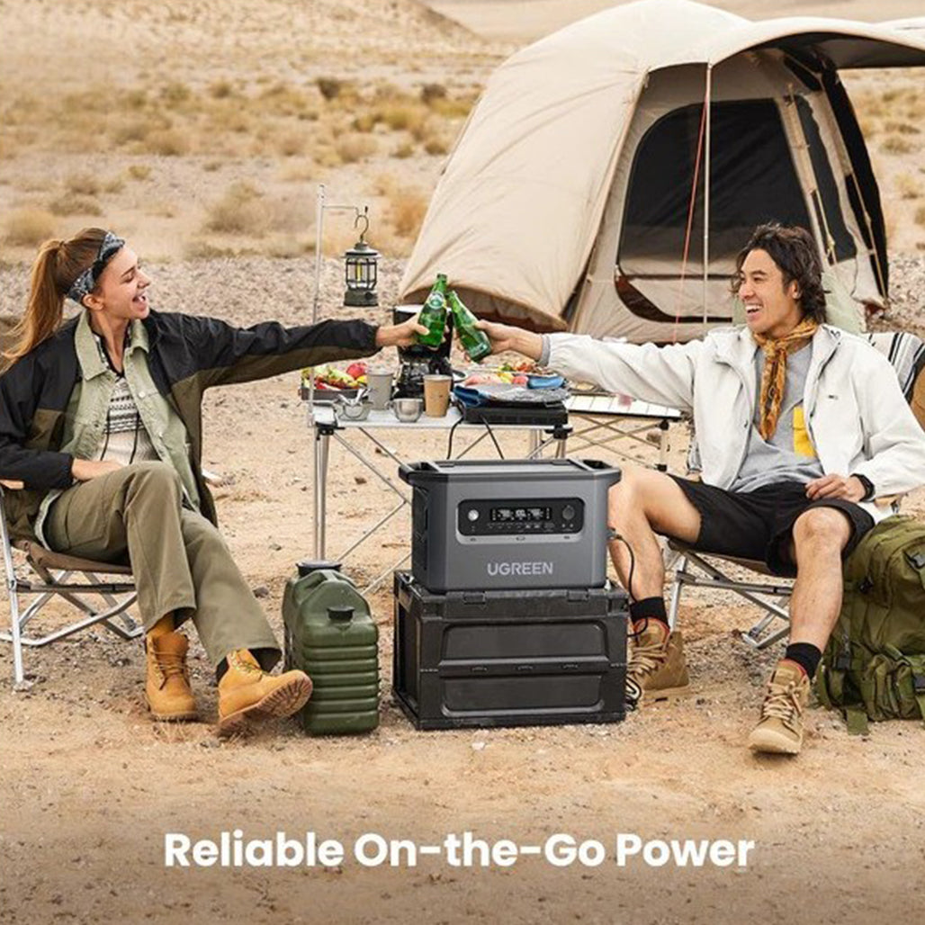 A Photo Of UGreen PowerRoam PD 2300W Portable Power Station GS2200 – Rapid Recharge, Expandable Capacity, and Smart Control