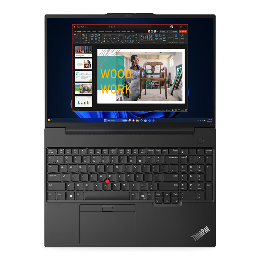 A Photo Of Lenovo ThinkPad E16 G2 21MA0035US - 16