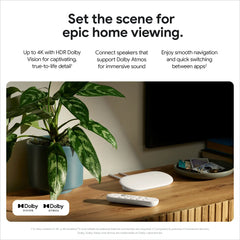 A Photo Of Google TV Streamer (4K) – High-Performance Streaming Device with Voice Remote