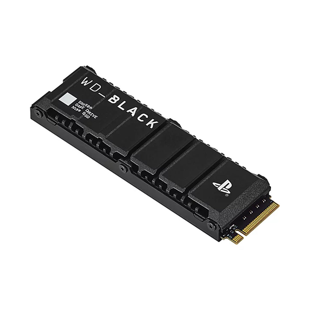 A Photo Of Western Digital 2TB BLACK - SN850P NVMe SSD with Heatsink for PS5 – Officially Licensed High-Performance Gaming Storage