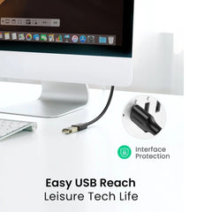 A Photo Of UGreen USB 3.0 Extension Cable | USB-A Male to USB-A Female | High-Speed Up to 5Gbps