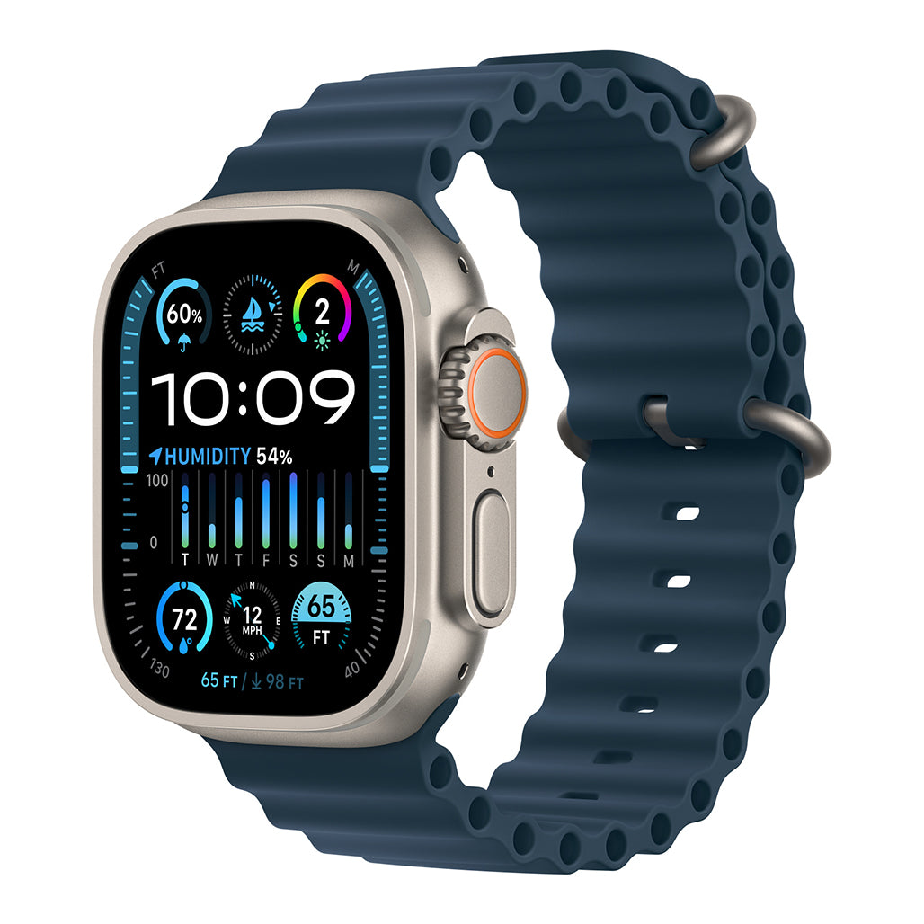 A Photo Of Apple 49mm Ocean Band Extension – Fluoroelastomer with Titanium Loop